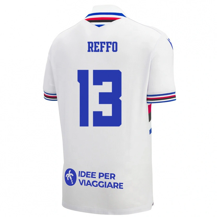 Danxen Dámské Mario Reffo #13 Bílo-Modročervená Daleko Hráčské Dresy 2025/26 Dres