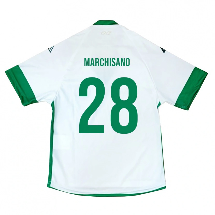 Danxen Dámské Matteo Marchisano #28 Bílo-Zeleno-Modrá Daleko Hráčské Dresy 2025/26 Dres