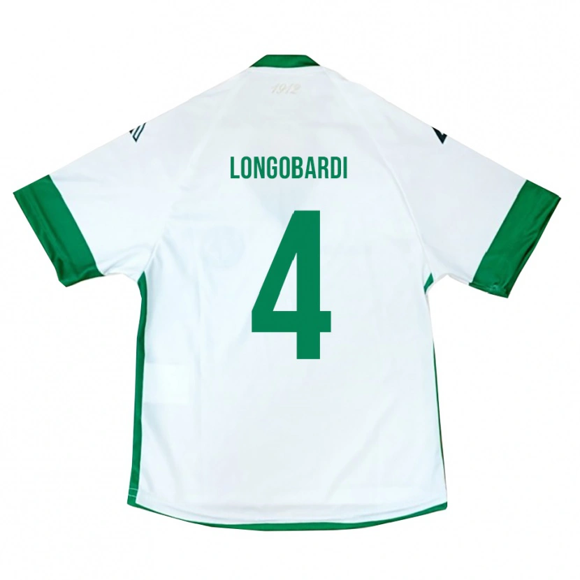 Danxen Dámské Salvatore Longobardi #4 Bílo-Zeleno-Modrá Daleko Hráčské Dresy 2025/26 Dres