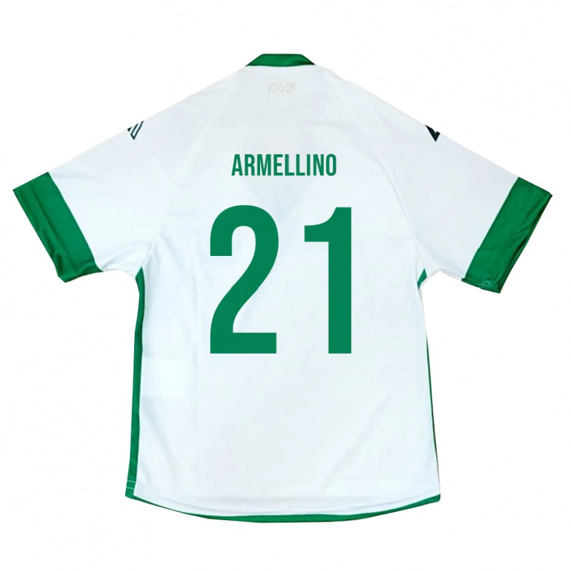 Danxen Dámské Marco Armellino #21 Bílo-Zeleno-Modrá Daleko Hráčské Dresy 2025/26 Dres