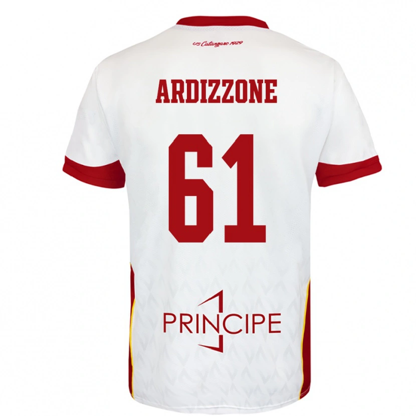 Danxen Dámské Simone Ardizzone #61 Bíločervená Daleko Hráčské Dresy 2025/26 Dres
