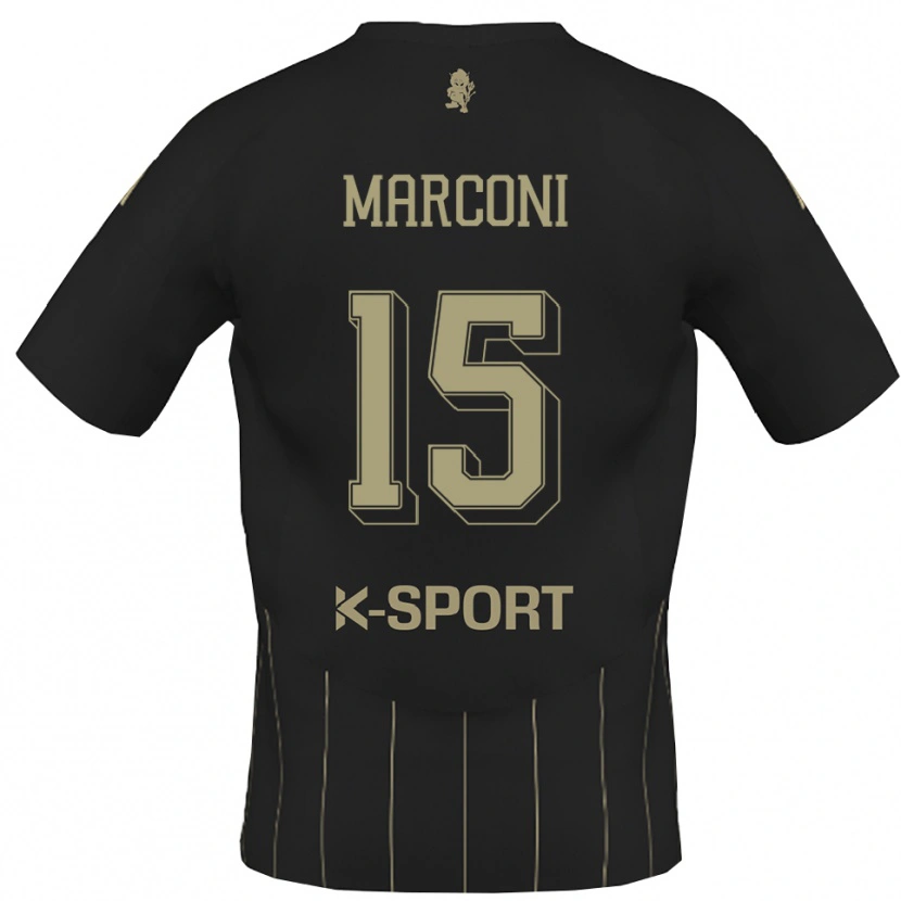 Danxen Dámské Ivan Marconi #15 Šedá Bílá Daleko Hráčské Dresy 2025/26 Dres