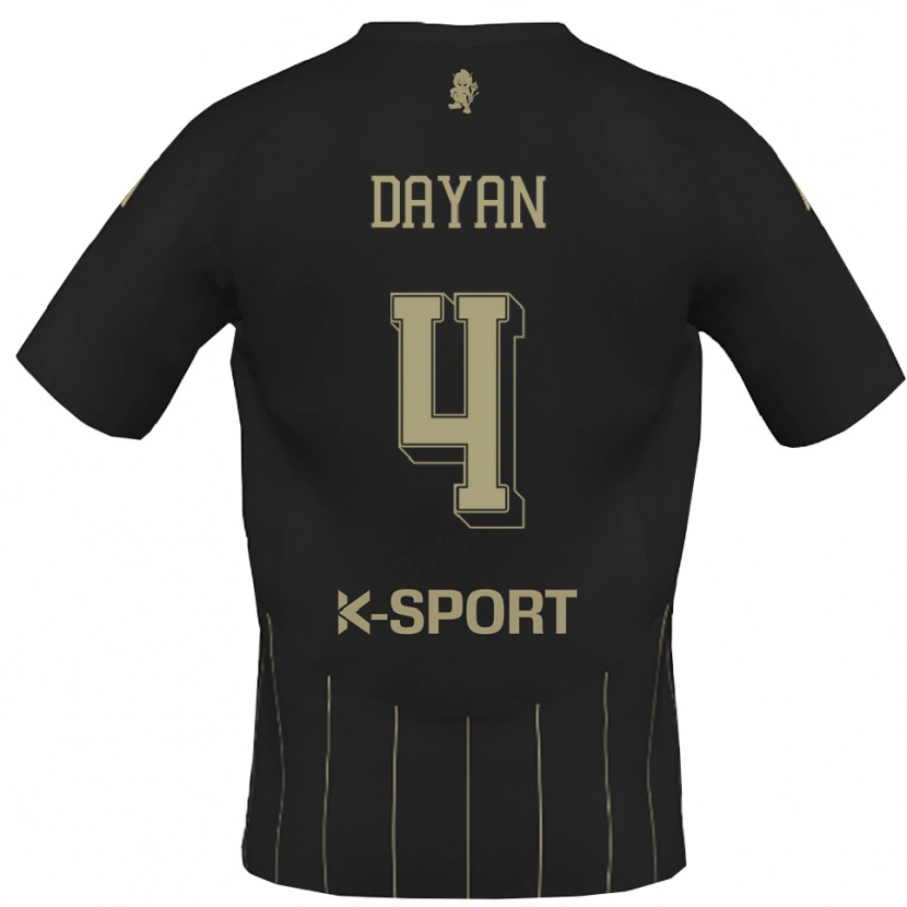 Danxen Dámské Pedro Dayan #4 Šedá Bílá Daleko Hráčské Dresy 2025/26 Dres