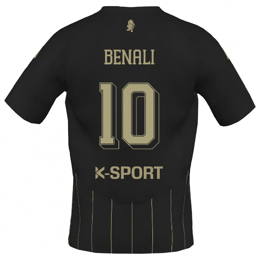 Danxen Dámské Ahmad Benali #10 Šedá Bílá Daleko Hráčské Dresy 2025/26 Dres