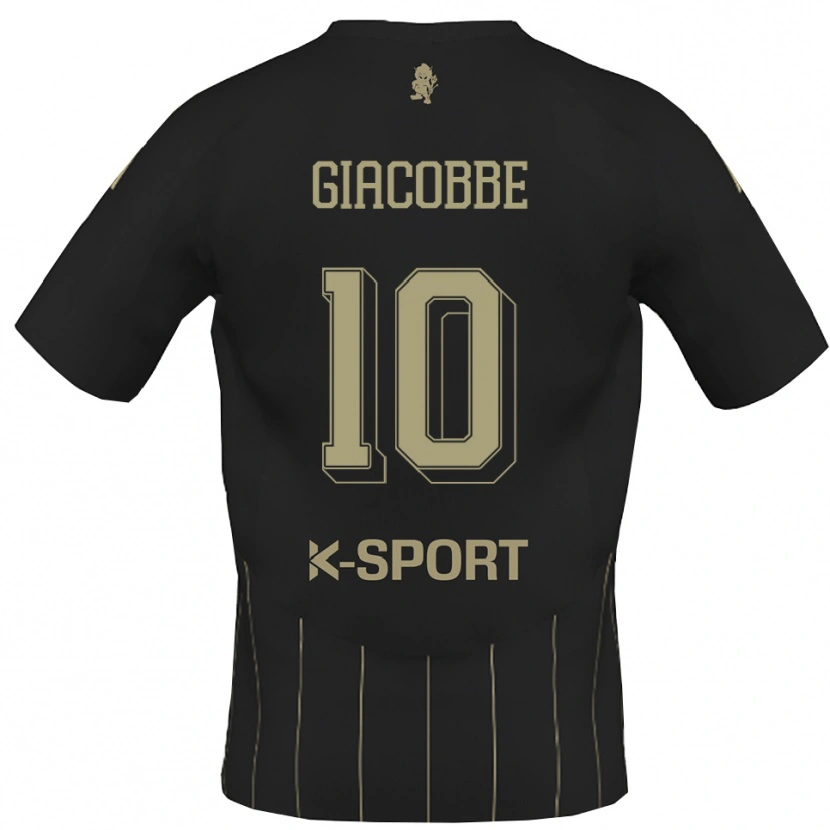 Danxen Dámské Christian Giacobbe #10 Šedá Bílá Daleko Hráčské Dresy 2025/26 Dres