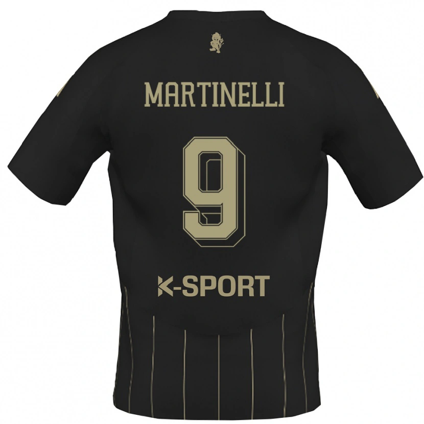 Danxen Dámské Riccardo Martinelli #9 Šedá Bílá Daleko Hráčské Dresy 2025/26 Dres