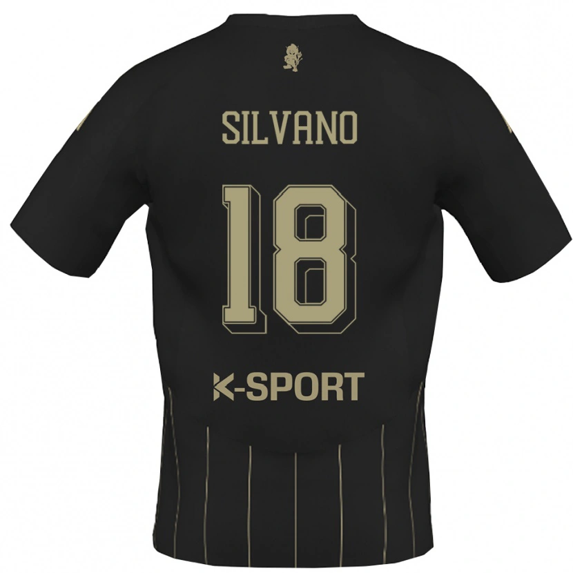 Danxen Dámské Matteo Silvano #18 Šedá Bílá Daleko Hráčské Dresy 2025/26 Dres