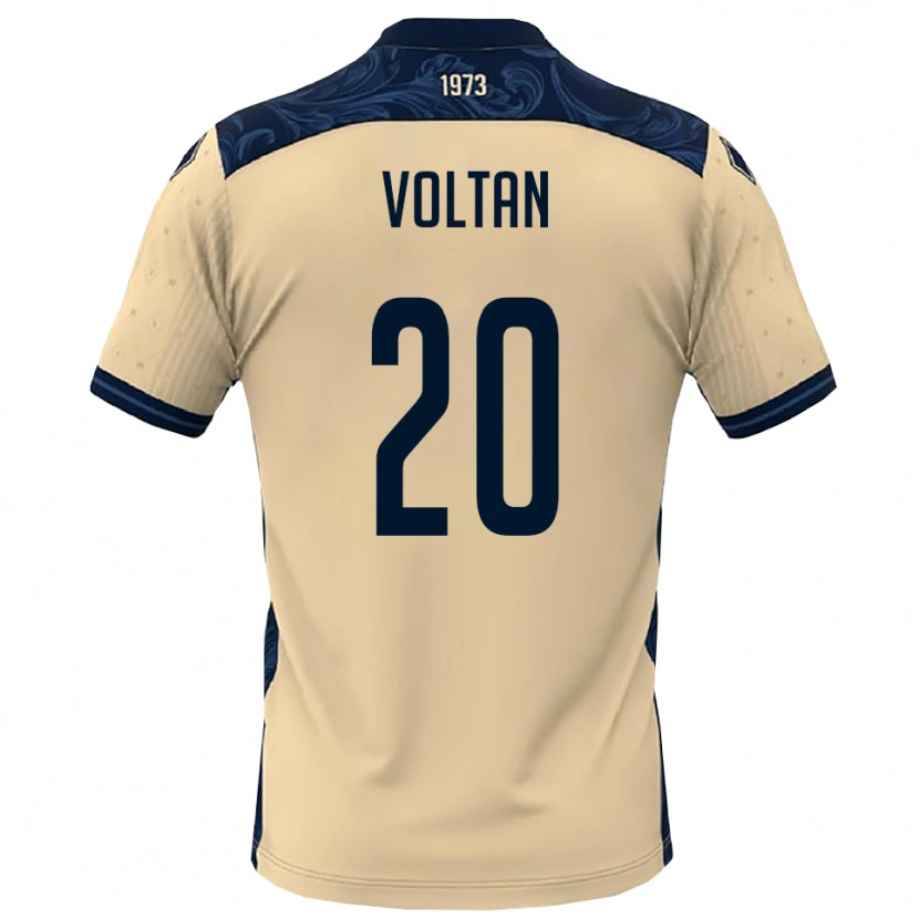 Danxen Dámské Davide Voltan #20 Bílá Tmavě Modrá Daleko Hráčské Dresy 2025/26 Dres