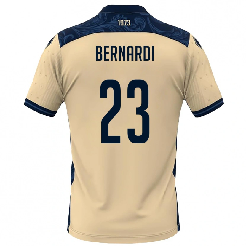 Danxen Dámské Andrea Bernardi #23 Bílá Tmavě Modrá Daleko Hráčské Dresy 2025/26 Dres