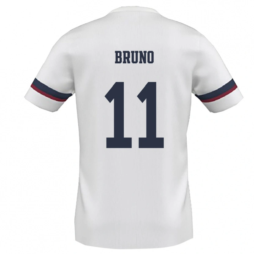 Danxen Dámské Niccolò Bruno #11 Bíločervená Daleko Hráčské Dresy 2025/26 Dres
