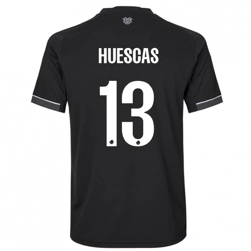Danxen Dámské Rodrigo Huescas #13 Černobílá Daleko Hráčské Dresy 2025/26 Dres