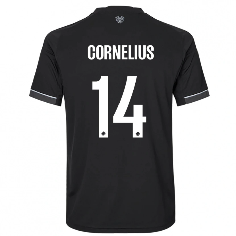 Danxen Dámské Andreas Cornelius #14 Černobílá Daleko Hráčské Dresy 2025/26 Dres