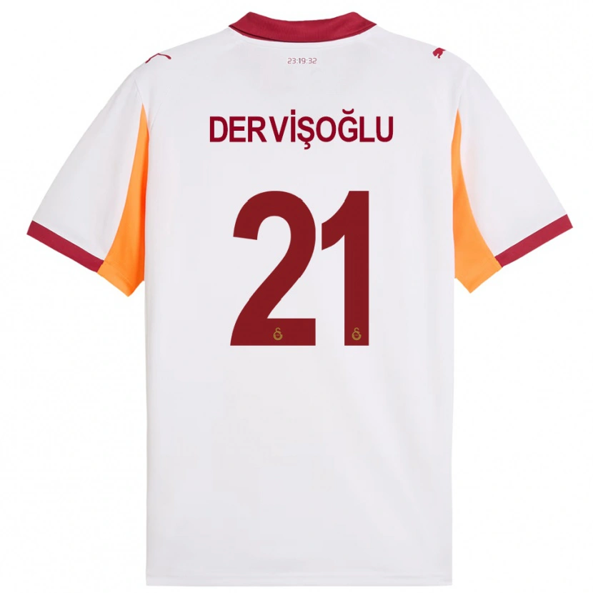 Danxen Dámské Halil Dervişoğlu #21 Bíločervená Daleko Hráčské Dresy 2025/26 Dres
