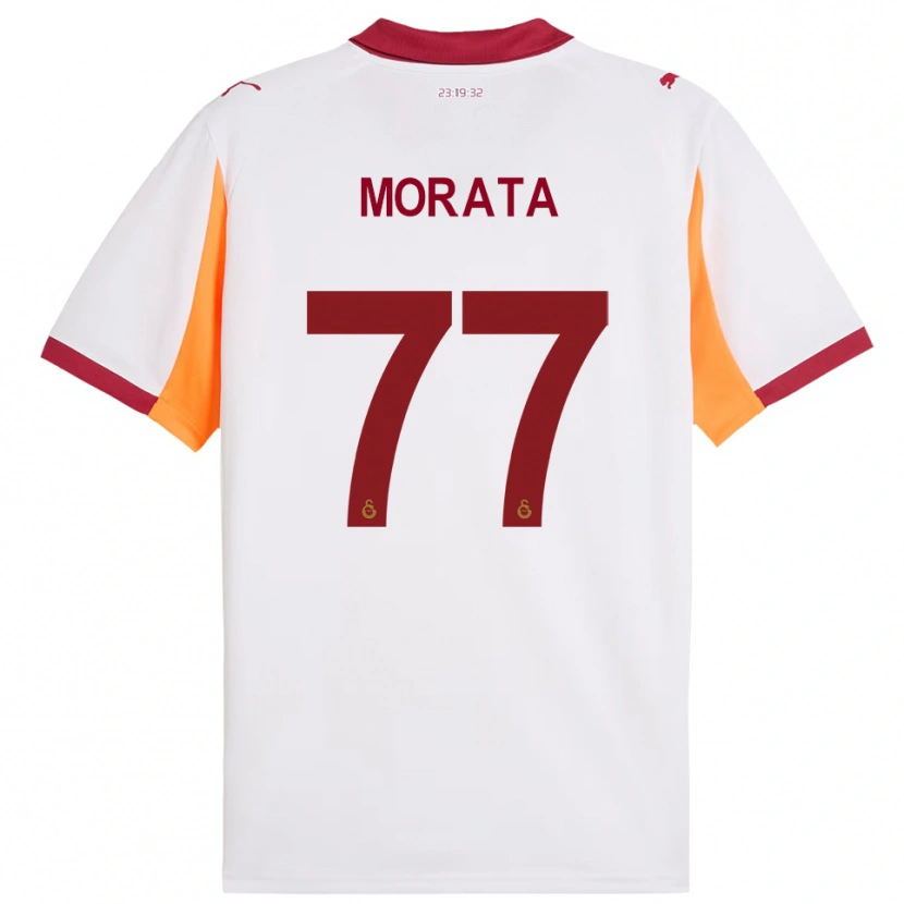 Danxen Dámské Álvaro Morata #77 Bíločervená Daleko Hráčské Dresy 2025/26 Dres
