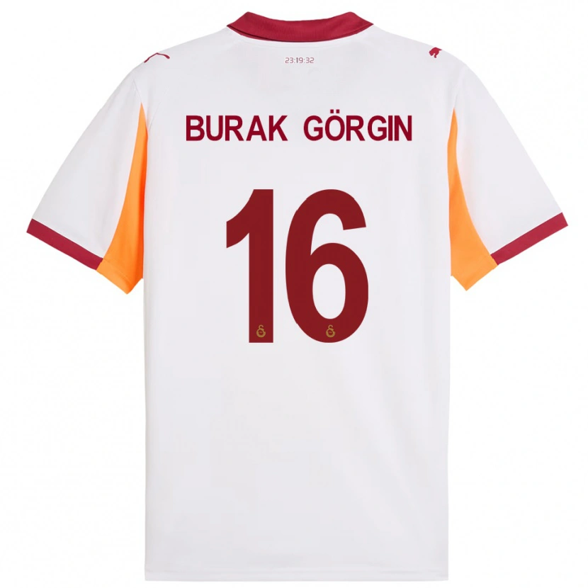 Danxen Dámské Muhammet Burak Görgin #16 Bíločervená Daleko Hráčské Dresy 2025/26 Dres