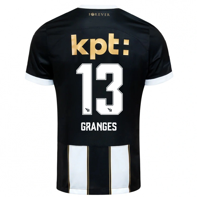 Danxen Dámské Malaurie Granges #13 Černobílá Daleko Hráčské Dresy 2025/26 Dres