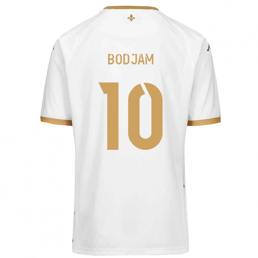 Danxen Dámské Dabana Bodjam #10 Bílá Zlatá Daleko Hráčské Dresy 2025/26 Dres