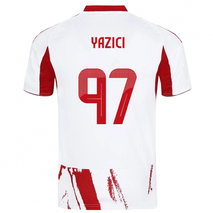 Danxen Dámské Yusuf Yazıcı #97 Bíločervená Daleko Hráčské Dresy 2025/26 Dres