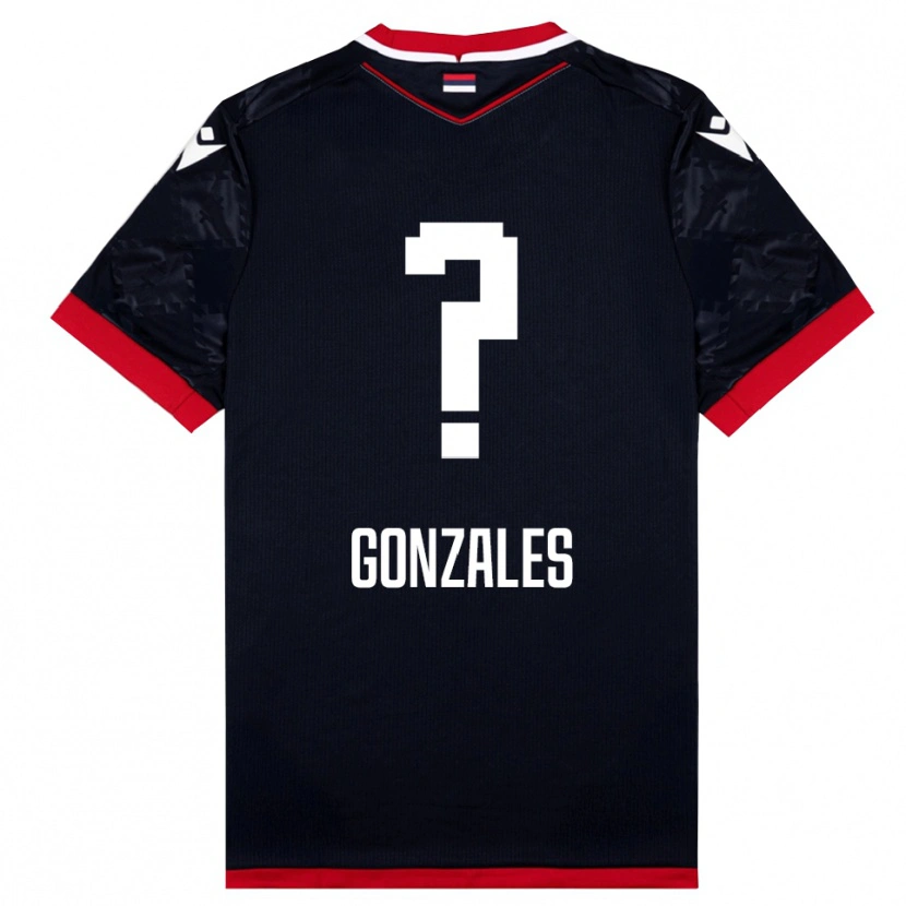 Danxen Dámské Jesus Gonzales #0 Černočervená Daleko Hráčské Dresy 2025/26 Dres