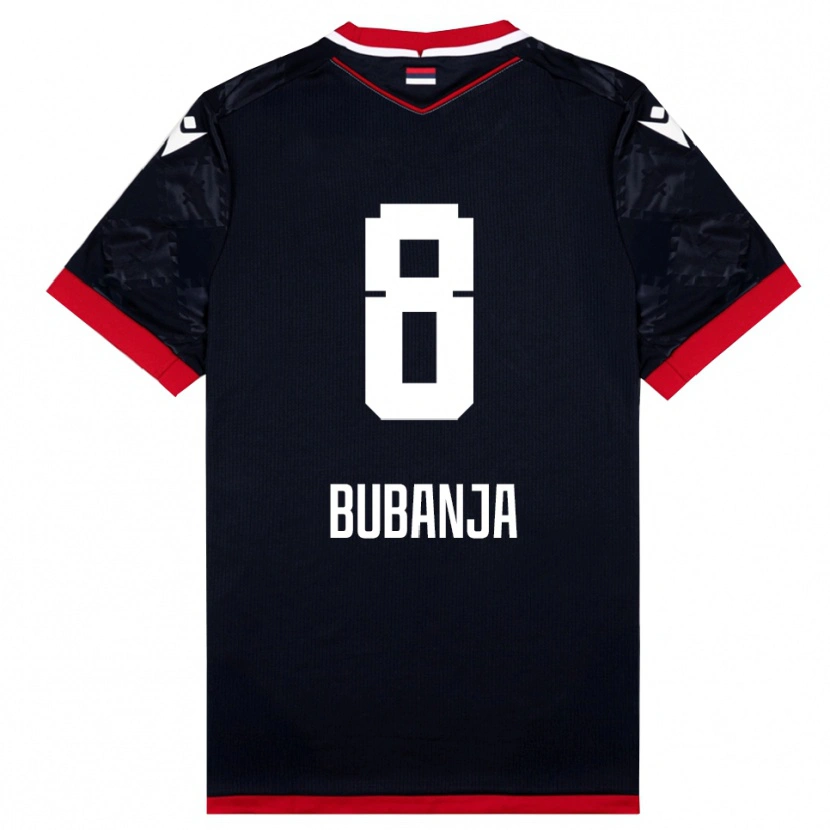 Danxen Dámské Igor Bubanja #8 Černočervená Daleko Hráčské Dresy 2025/26 Dres