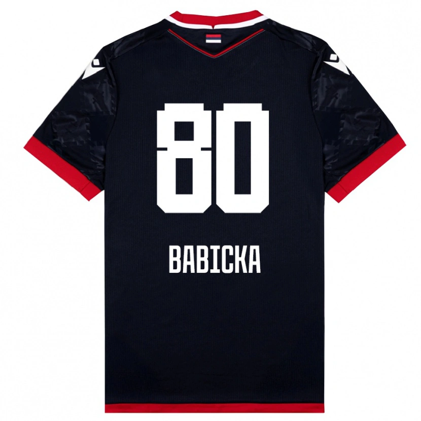 Danxen Dámské Shavy Babicka #80 Černočervená Daleko Hráčské Dresy 2025/26 Dres