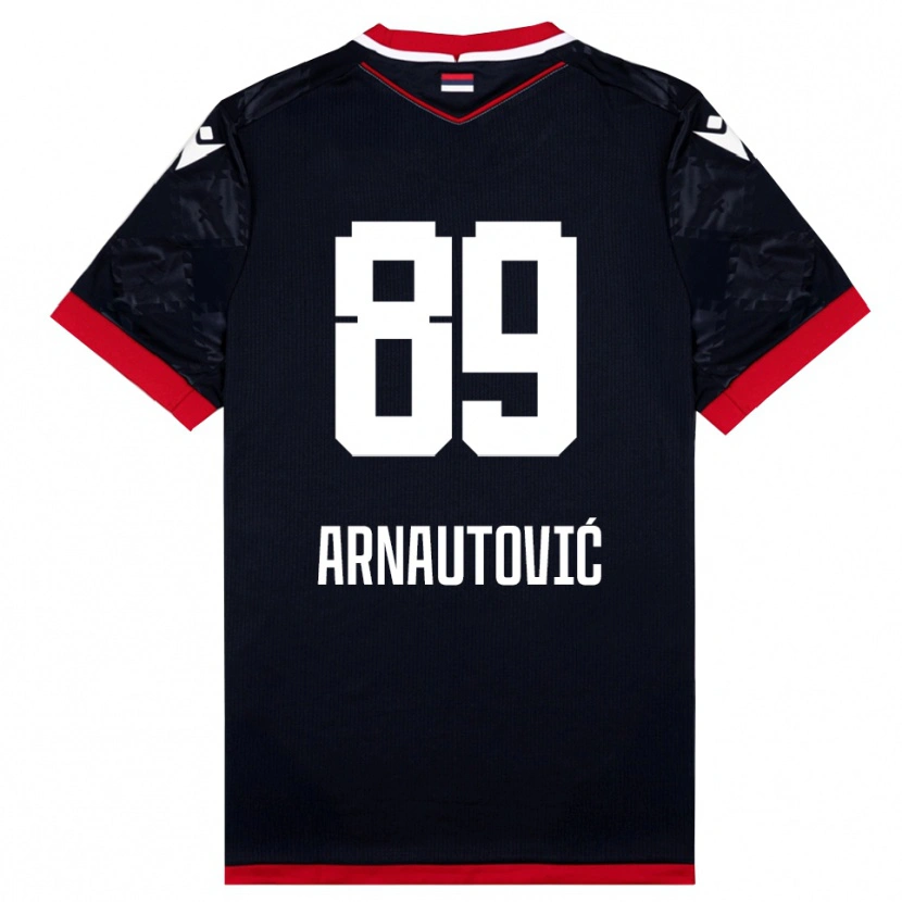 Danxen Dámské Marko Arnautovic #89 Černočervená Daleko Hráčské Dresy 2025/26 Dres