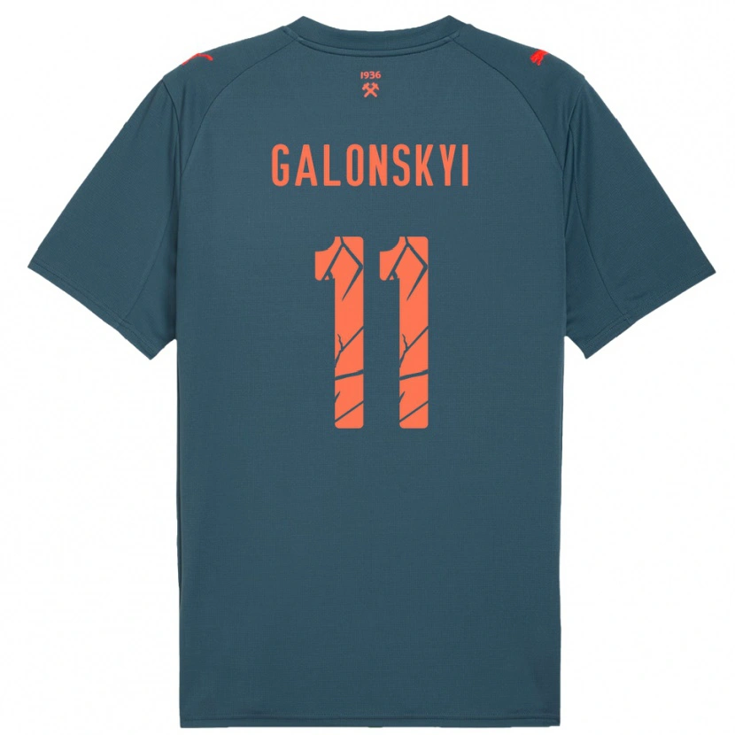 Danxen Dámské Valentyn Galonskyi #11 Tmavě Modrá Červená Daleko Hráčské Dresy 2025/26 Dres