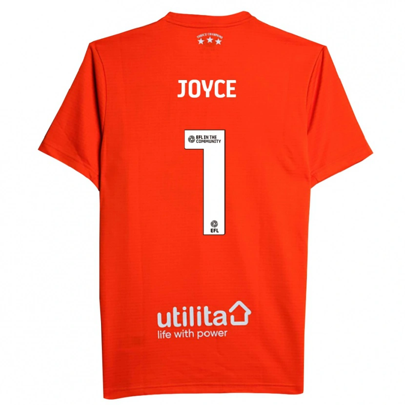 Danxen Dětské Lauren Joyce #1 Bílá Červená Brankář Dresy 2025/26 Dres