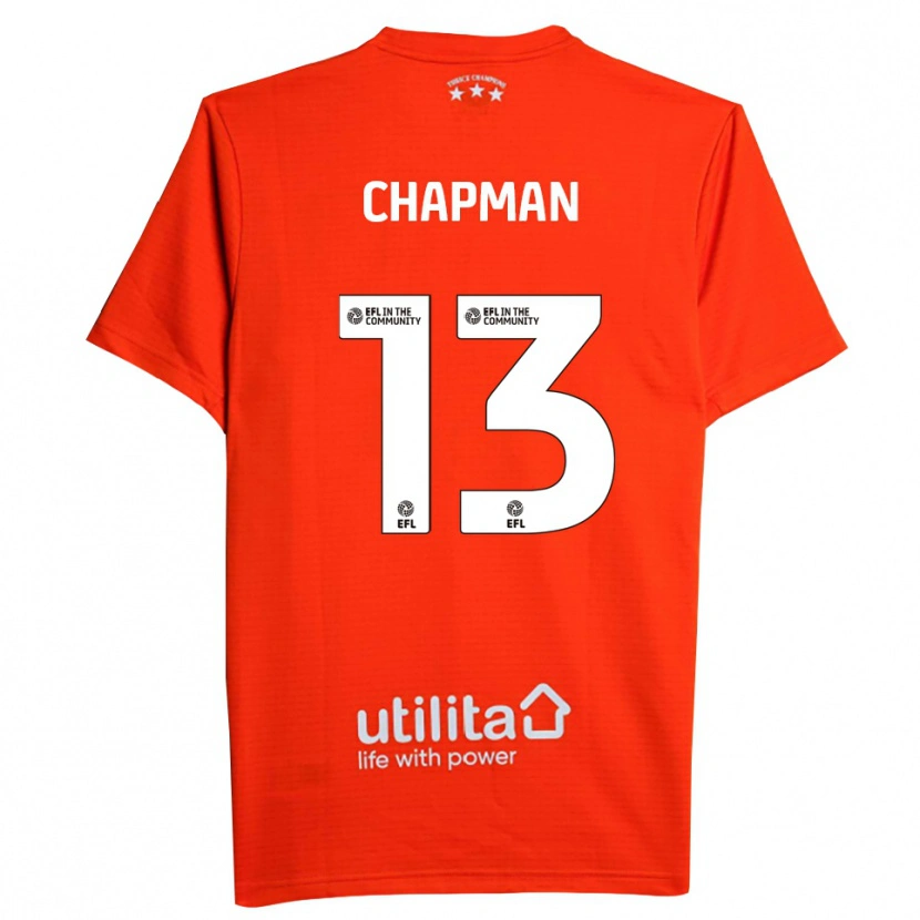 Danxen Dětské Jacob Chapman #13 Bílá Červená Brankář Dresy 2025/26 Dres