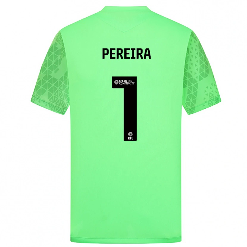 Danxen Dětské Joel Pereira #1 Světle Zelená Brankář Dresy 2025/26 Dres