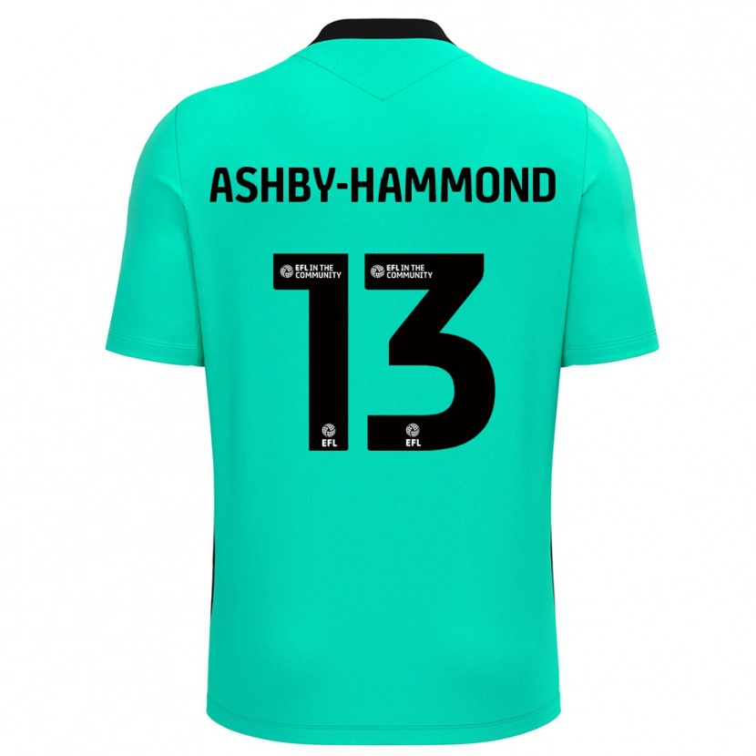 Danxen Dětské Taye Ashby-Hammond #13 Tyrkysová Brankář Dresy 2025/26 Dres