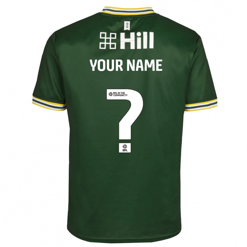 Danxen Dětské Cambridge United Tmavě Zelená Bílá Brankář Dresy 2025/26 Dres