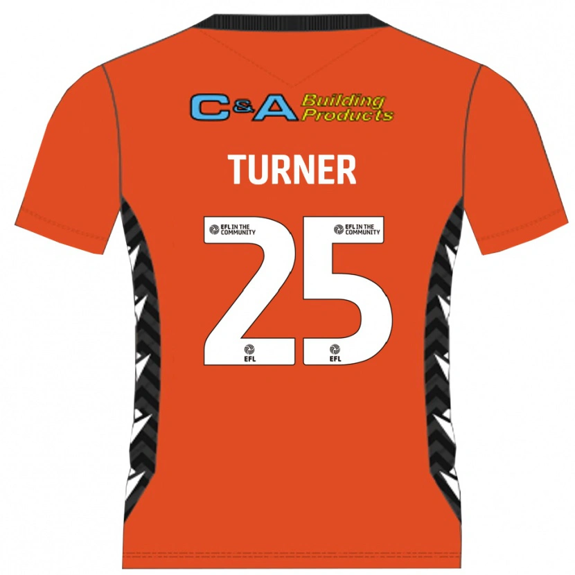 Danxen Dětské Jake Turner #25 Černá Oranžová Brankář Dresy 2025/26 Dres