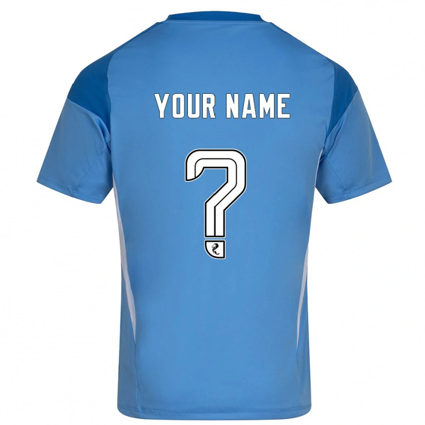 Danxen Dětské Aberdeen Bílá Modrá Brankář Dresy 2025/26 Dres