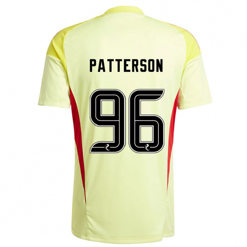 Danxen Dětské Cameron Patterson #96 Červená Žlutá Brankář Dresy 2025/26 Dres