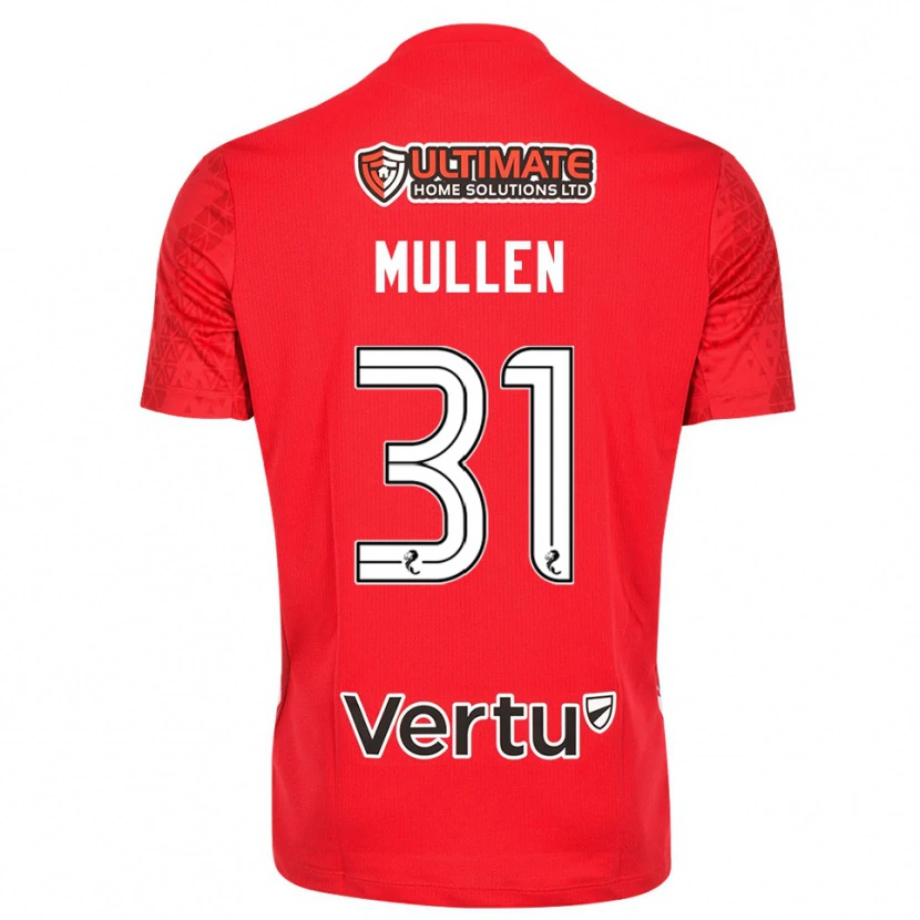 Danxen Dětské Ryan Mullen #31 Bílá Červená Brankář Dresy 2025/26 Dres