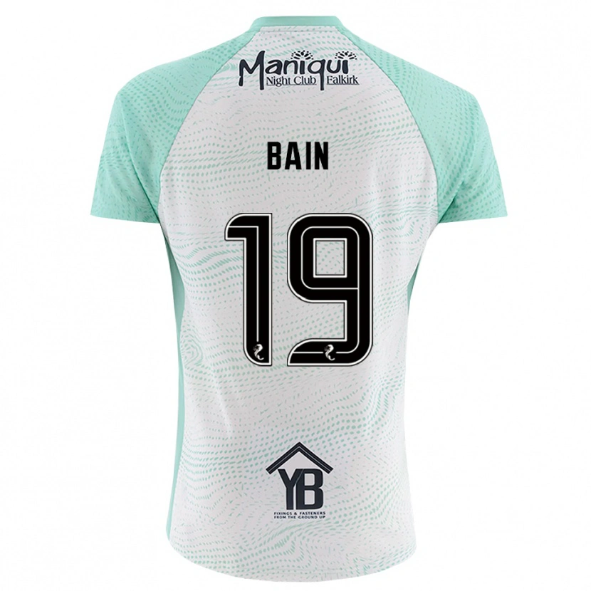 Danxen Dětské Scott Bain #19 Černá Bílá Brankář Dresy 2025/26 Dres