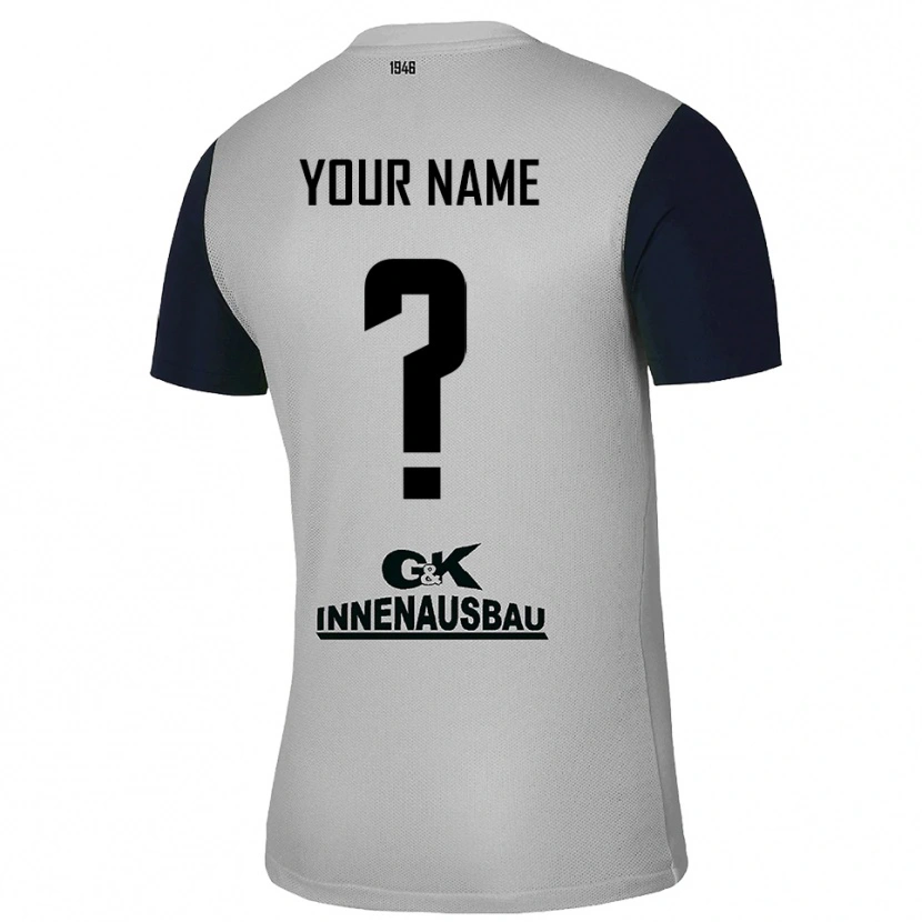 Danxen Dětské Erzgebirge Aue Šedá Černá Brankář Dresy 2025/26 Dres