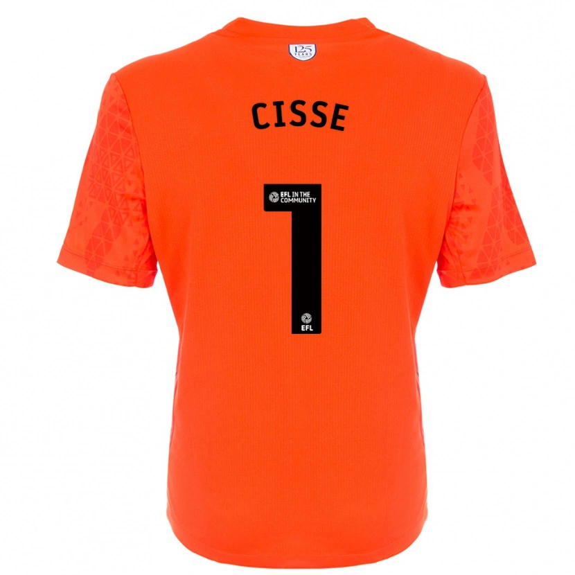 Danxen Dětské Ben Cisse #1 Oranžočerná Brankář Dresy 2025/26 Dres