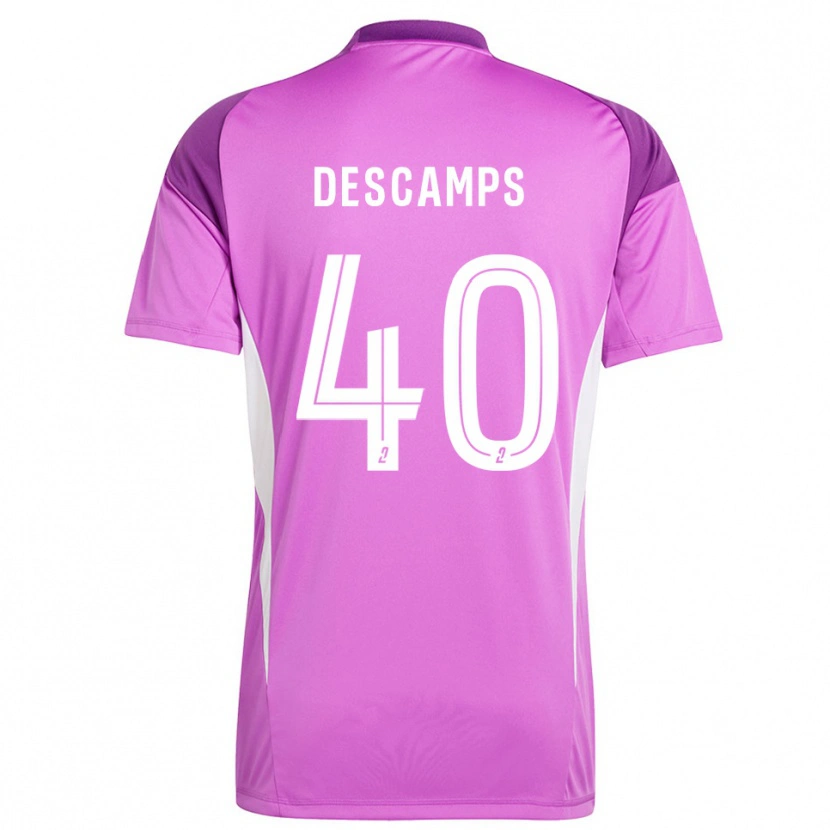 Danxen Dětské Rémy Descamps #40 Levandulová Brankář Dresy 2025/26 Dres