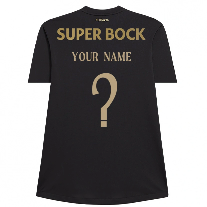Danxen Dětské FC Porto Černá Hnědá Brankář Dresy 2025/26 Dres