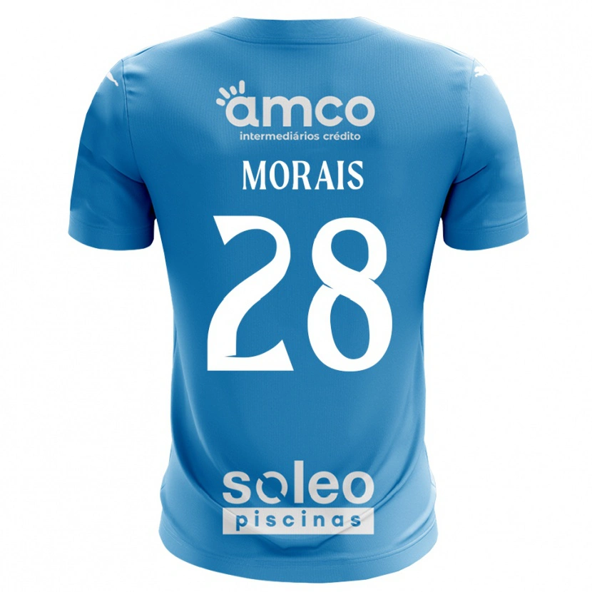 Danxen Dětské Patrícia Morais #28 Modrá Bílá Brankář Dresy 2025/26 Dres