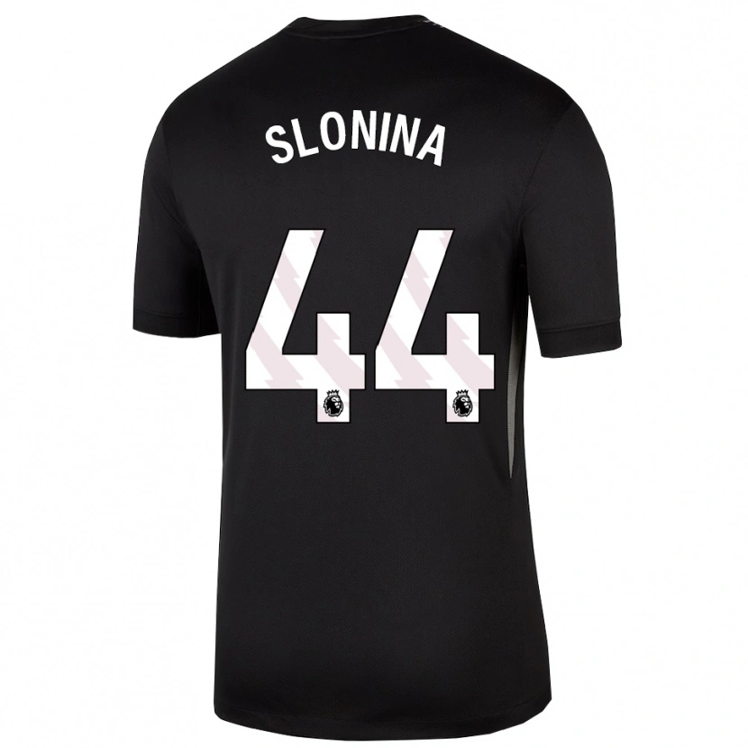 Danxen Dětské Gabriel Slonina #44 Černá Bílá Brankář Dresy 2025/26 Dres