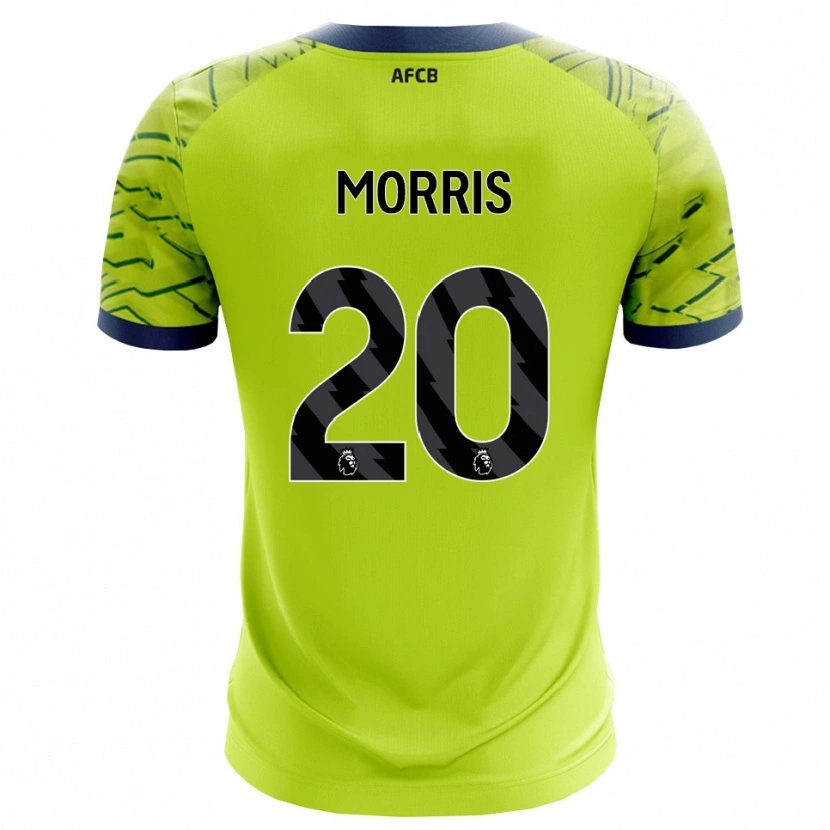 Danxen Dětské Caitlin Morris #20 Zelená Žlutá Brankář Dresy 2025/26 Dres