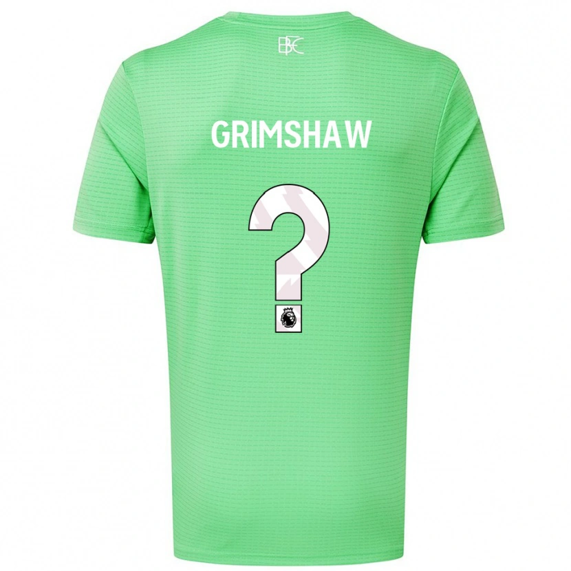 Danxen Dětské Harry Grimshaw #0 Středně Zelená Brankář Dresy 2025/26 Dres