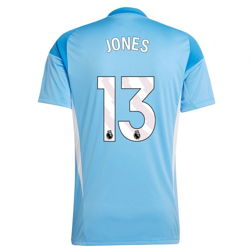 Danxen Dětské Tyler Jones #13 Modrá Bílá Brankář Dresy 2025/26 Dres