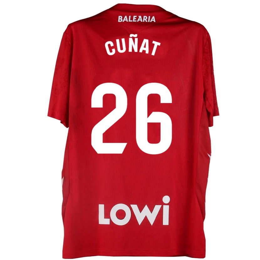 Danxen Dětské Pablo Campos #26 Červená Bílá Brankář Dresy 2025/26 Dres