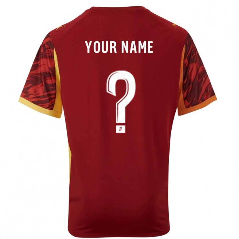 Danxen Dětské Olympique Marseille Vínová Hnědá Brankář Dresy 2025/26 Dres