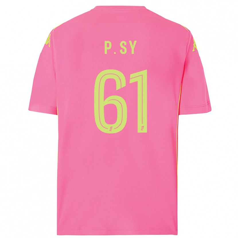 Danxen Dětské Pape Sy #61 Hot Pink Brankář Dresy 2025/26 Dres