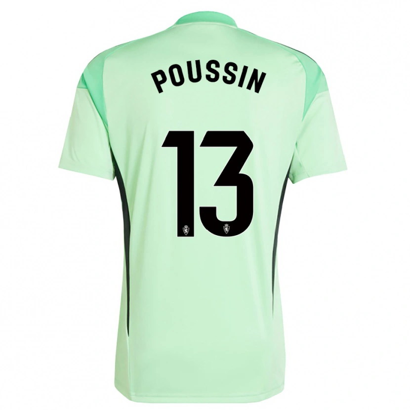 Danxen Dětské Gaëtan Poussin #13 Středně Jarní Zelená Brankář Dresy 2025/26 Dres